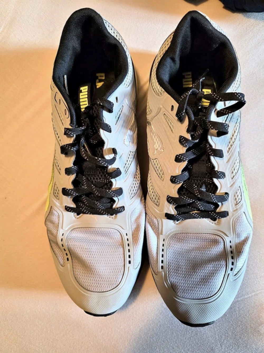 Puma Velocity Nitro 3 Athletic Shoes White & Black US 11